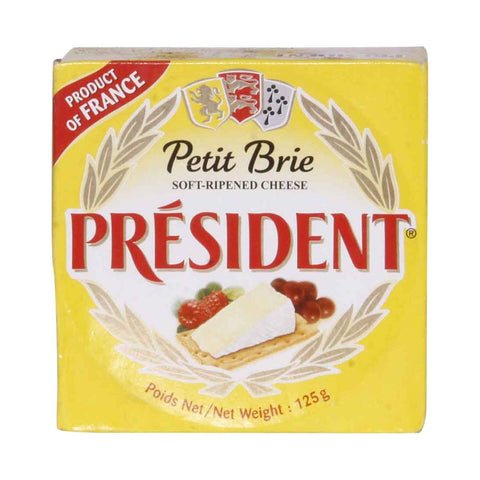 GETIT.QA- Qatar’s Best Online Shopping Website offers PRESIDENT PETIT BRIE SOFT RIPENED CHEESE 125 G at the lowest price in Qatar. Free Shipping & COD Available!