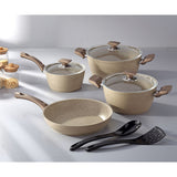 GETIT.QA- Qatar’s Best Online Shopping Website offers VIVALDI GRANITE COOKWARE SET-- 9 PCS-- ASSORTED-- ECO E443 at the lowest price in Qatar. Free Shipping & COD Available!