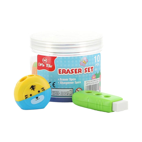 GETIT.QA- Qatar’s Best Online Shopping Website offers WIN PLUS SHRPENER 5PCS+ERASER, 5PCS at the lowest price in Qatar. Free Shipping & COD Available!