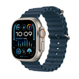 GETIT.QA- Qatar’s Best Online Shopping Website offers APPLE WATCH ULTRA 2 GPS + CELLULAR, TITANIUM CASE WITH BLUE OCEAN BAND, 49 MM, MREG3AE/A at the lowest price in Qatar. Free Shipping & COD Available!