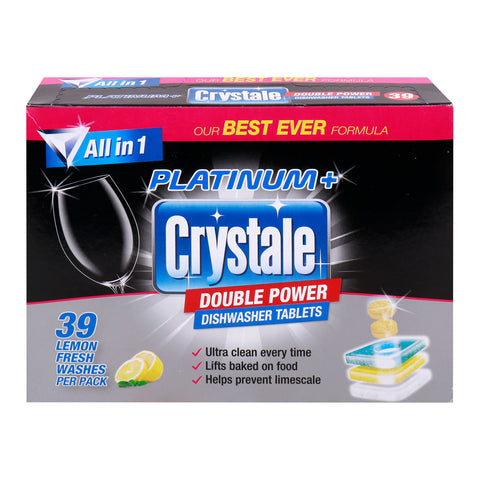 GETIT.QA- Qatar’s Best Online Shopping Website offers CRYSTALE PLATINUM & DISHWASHER TABS-- 39 PCS at the lowest price in Qatar. Free Shipping & COD Available!