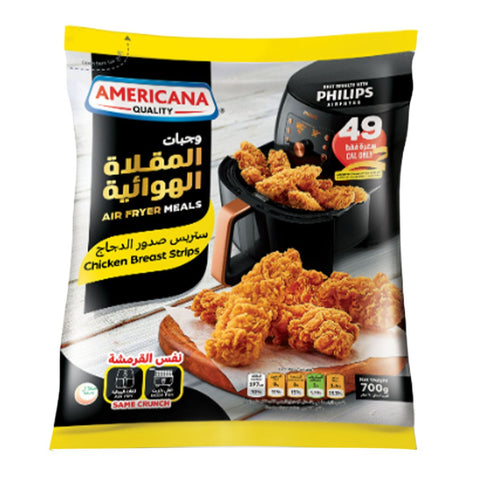 GETIT.QA- Qatar’s Best Online Shopping Website offers AMERICANA CHICKEN BREAST STRIPS 700 G at the lowest price in Qatar. Free Shipping & COD Available!