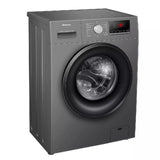 GETIT.QA- Qatar’s Best Online Shopping Website offers HISENSE FRONT LOAD WASHING MACHINE, 1200 RPM, 8 KG, TITANIUM GREY, WFQP8012TS at the lowest price in Qatar. Free Shipping & COD Available!