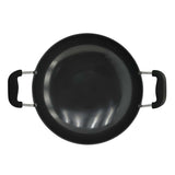 GETIT.QA- Qatar’s Best Online Shopping Website offers RAJ ANODIZED ALUMINIUM DEEP KADAI-- 14 INCHES-- BLACK-- BBAK14 at the lowest price in Qatar. Free Shipping & COD Available!