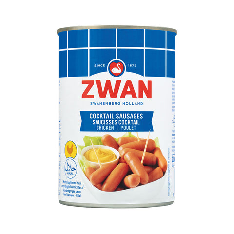 GETIT.QA- Qatar’s Best Online Shopping Website offers ZWAN COCKTAIL SAUSAGES CHICKEN 400 G at the lowest price in Qatar. Free Shipping & COD Available!