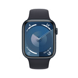 GETIT.QA- Qatar’s Best Online Shopping Website offers APPLE WATCH SERIES 9 GPS, MIDNIGHT ALUMINIUM CASE WITH MIDNIGHT SPORT BAND, 41 MM, S/M, MR8W3QA/A at the lowest price in Qatar. Free Shipping & COD Available!