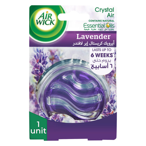 GETIT.QA- Qatar’s Best Online Shopping Website offers AIRWICK LAVENDER CRYSTAL AIR GEL 1 PC at the lowest price in Qatar. Free Shipping & COD Available!