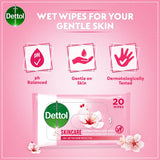 GETIT.QA- Qatar’s Best Online Shopping Website offers DETTOL ANTIBACTERIAL WIPES SKINCARE 20PCS
 at the lowest price in Qatar. Free Shipping & COD Available!