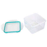 GETIT.QA- Qatar’s Best Online Shopping Website offers 4 SIDE LOCKED CONTAINER-- TRANSPARENT-- ZP023 at the lowest price in Qatar. Free Shipping & COD Available!