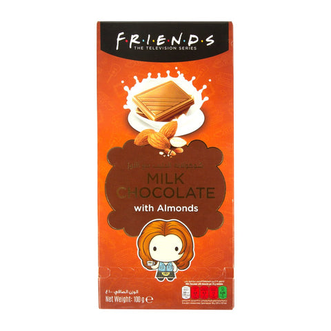 GETIT.QA- Qatar’s Best Online Shopping Website offers FRIENDS MILKCHOCO ALMOND 100G at the lowest price in Qatar. Free Shipping & COD Available!
