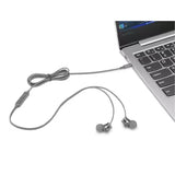 GETIT.QA- Qatar’s Best Online Shopping Website offers LENOVO 110 ANALOG IN-EAR HEADPHONES, GREY, GXD1J77354 at the lowest price in Qatar. Free Shipping & COD Available!