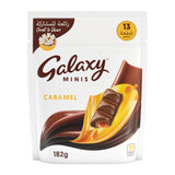 GETIT.QA- Qatar’s Best Online Shopping Website offers GALAXY MINIS MILK CHOCOLATE CARAMEL CHOCOLATE BAR 13 PCS 182 G at the lowest price in Qatar. Free Shipping & COD Available!