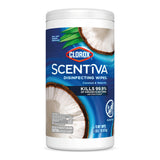 GETIT.QA- Qatar’s Best Online Shopping Website offers CLOROX SCENTIVA PACIFIC BREEZE & COCONUT DISINFECTING WIPES 75 PCS
 at the lowest price in Qatar. Free Shipping & COD Available!