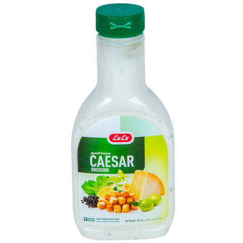 GETIT.QA- Qatar’s Best Online Shopping Website offers LULU CAESAR SALAD DRESNG 400ML at the lowest price in Qatar. Free Shipping & COD Available!