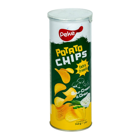 GETIT.QA- Qatar’s Best Online Shopping Website offers PEKE POT.CHIPS SOUR&ONION 140G at the lowest price in Qatar. Free Shipping & COD Available!