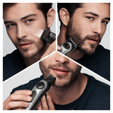 GETIT.QA- Qatar’s Best Online Shopping Website offers BRAUN BEARD TRIMMER AND HAIR CLIPPER BLACK/SILVER BT5265 at the lowest price in Qatar. Free Shipping & COD Available!