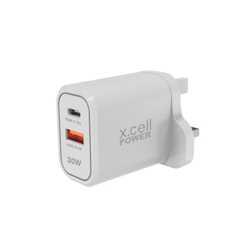 GETIT.QA- Qatar’s Best Online Shopping Website offers X.CELL CHARGER HC-30W-1A1C-PD-WHITE at the lowest price in Qatar. Free Shipping & COD Available!