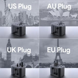 GETIT.QA- Qatar’s Best Online Shopping Website offers AUKEY TRAVEL ADAPTER, 65W, PATA08 at the lowest price in Qatar. Free Shipping & COD Available!