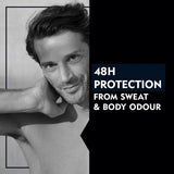 GETIT.QA- Qatar’s Best Online Shopping Website offers NIVEA MEN ANTIPERSPIRANT SPRAY BLACK & WHITE ORIGINAL 150 ML at the lowest price in Qatar. Free Shipping & COD Available!