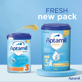 GETIT.QA- Qatar’s Best Online Shopping Website offers APTAMIL ADVANCE JUNIOR STAGE 3 GROWING UP FORMULA VANILLA FLAVOUR FROM 1-3 YEARS 800 G at the lowest price in Qatar. Free Shipping & COD Available!