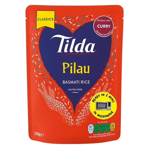 GETIT.QA- Qatar’s Best Online Shopping Website offers TILDA PILAU BASMATI RICE 250 G
 at the lowest price in Qatar. Free Shipping & COD Available!