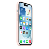 GETIT.QA- Qatar’s Best Online Shopping Website offers APPLE IPHONE 15 SILICONE CASE WITH MAGSAFE, LIGHT PINK, MT0U3ZM/A at the lowest price in Qatar. Free Shipping & COD Available!