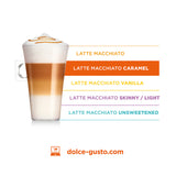 GETIT.QA- Qatar’s Best Online Shopping Website offers NESCAFE DOLCE GUSTO CARAMEL LATTE MACCHIATO COFFEE 16PCS at the lowest price in Qatar. Free Shipping & COD Available!