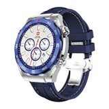 GETIT.QA- Qatar’s Best Online Shopping Website offers SWISS MILITARY DOM3 BLUETOOTH SMART WATCH, 1.43 INCHES, BLUE at the lowest price in Qatar. Free Shipping & COD Available!