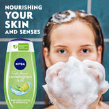 GETIT.QA- Qatar’s Best Online Shopping Website offers NIVEA SHOWER GEL BODY WASH LEMONGRASS & OIL 250 ML at the lowest price in Qatar. Free Shipping & COD Available!