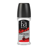 GETIT.QA- Qatar’s Best Online Shopping Website offers FA ATTRACTION FORCE DEODORANT ANTI-PERSPIRANT ROLL ON FOR MEN 50 ML at the lowest price in Qatar. Free Shipping & COD Available!