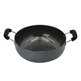 GETIT.QA- Qatar’s Best Online Shopping Website offers RAJ ANODIZED ALUMINIUM DEEP KADAI-- 14 INCHES-- BLACK-- BBAK14 at the lowest price in Qatar. Free Shipping & COD Available!