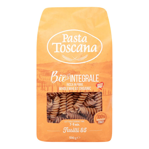 GETIT.QA- Qatar’s Best Online Shopping Website offers PASTA TOSCANA BIO INTEGRALE WHOLE WHEAT ORGANIC FUSILLI SUPER NO.85 500 G at the lowest price in Qatar. Free Shipping & COD Available!