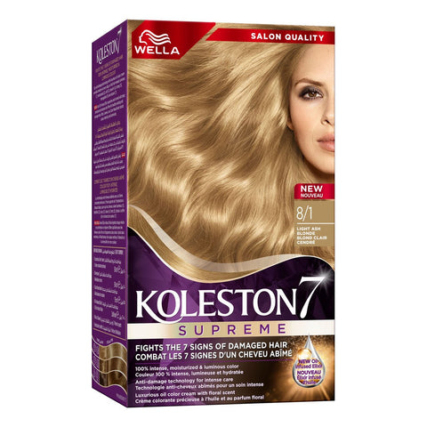 GETIT.QA- Qatar’s Best Online Shopping Website offers KOLESTON SUPREME LIGHT ASH BLONDE 8/1 1 PKT at the lowest price in Qatar. Free Shipping & COD Available!