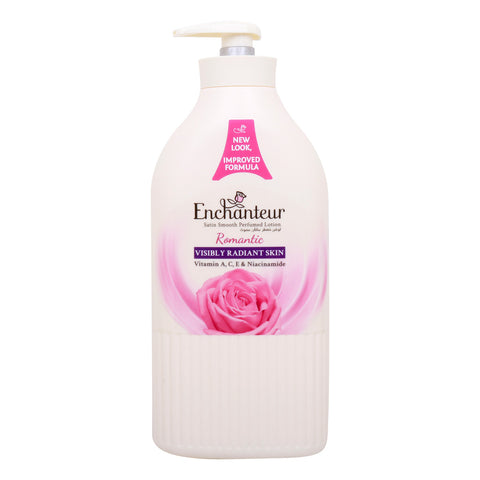 GETIT.QA- Qatar’s Best Online Shopping Website offers ENCHANTEUR SATIN SMOOTH PERFUMED LOTION ROMANTIC 650 ML at the lowest price in Qatar. Free Shipping & COD Available!