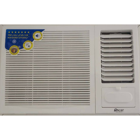 GETIT.QA- Qatar’s Best Online Shopping Website offers OSCAR WINDOW AIR CONDITIONER, 24000 BTU, ROTARY COMPRESSOR, WHITE, OWC24SHR410 at the lowest price in Qatar. Free Shipping & COD Available!