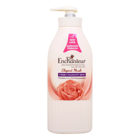 GETIT.QA- Qatar’s Best Online Shopping Website offers ENCHANTEUR SATIN SMOOTH PERFUMED LOTION ELEGANT MUSK 400 ML at the lowest price in Qatar. Free Shipping & COD Available!