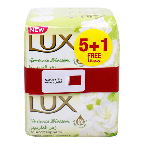 GETIT.QA- Qatar’s Best Online Shopping Website offers LUX GARDENIA BLOSSOM SOAP-- 170 G 5+1 at the lowest price in Qatar. Free Shipping & COD Available!