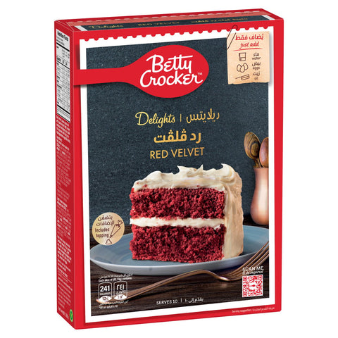 GETIT.QA- Qatar’s Best Online Shopping Website offers B/C RED VELVET CAKE MIX 395G at the lowest price in Qatar. Free Shipping & COD Available!