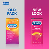 GETIT.QA- Qatar’s Best Online Shopping Website offers DUREX INTENSE PLEASURE CONDOM 12 PCS at the lowest price in Qatar. Free Shipping & COD Available!