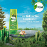 GETIT.QA- Qatar’s Best Online Shopping Website offers VATIKA NATURALS HAIR FALL CONTROL CONDITIONER ENRICHED WITH CACTUS & GHERGIR 400 ML at the lowest price in Qatar. Free Shipping & COD Available!