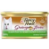 GETIT.QA- Qatar’s Best Online Shopping Website offers PURINA FANCY FEAST GRAVY LOVERS SALMON FEAST IN SEARED SALMON FLAVOUR GRAVY CAT FOOD 85 G
 at the lowest price in Qatar. Free Shipping & COD Available!