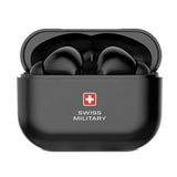 GETIT.QA- Qatar’s Best Online Shopping Website offers SWISS MILITARY DELTA 3 TRUE WIRELESS EARBUDS, BLACK at the lowest price in Qatar. Free Shipping & COD Available!