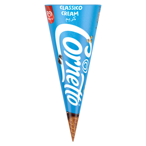 GETIT.QA- Qatar’s Best Online Shopping Website offers WALL'S CLASSICO CREAM CORNETTO ICE CREAM 125 ML at the lowest price in Qatar. Free Shipping & COD Available!
