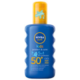 GETIT.QA- Qatar’s Best Online Shopping Website offers NIVEA KIDS SUN SPRAY PROTECT & CARE SPF 50+ 200 ML at the lowest price in Qatar. Free Shipping & COD Available!