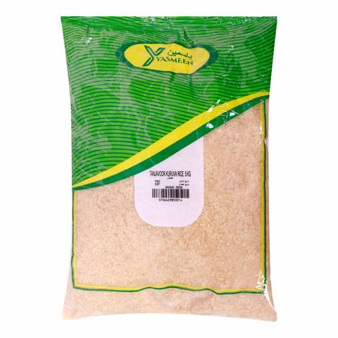 GETIT.QA- Qatar’s Best Online Shopping Website offers YASMEEN TANJAVOOR KURUVA RICE 5 KG
 at the lowest price in Qatar. Free Shipping & COD Available!