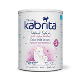 GETIT.QA- Qatar’s Best Online Shopping Website offers KABRITA FOLLOW-ON FORMULA 2 GOAT MILK 6 - 12 MONTHS 800 G at the lowest price in Qatar. Free Shipping & COD Available!