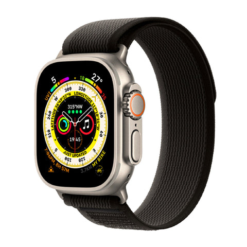 GETIT.QA- Qatar’s Best Online Shopping Website offers APPLE WATCH ULTRA GPS + CELLULAR TITANIUM CASE WITH GREEN ALPINE LOOP, 49 MM, SMALL (BAND SIZE), MNHJ3 at the lowest price in Qatar. Free Shipping & COD Available!