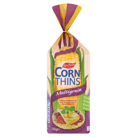 GETIT.QA- Qatar’s Best Online Shopping Website offers R/F CORN THINS MULTIGRAIN 150G at the lowest price in Qatar. Free Shipping & COD Available!