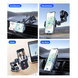 GETIT.QA- Qatar’s Best Online Shopping Website offers TRANDS 2 IN 1 SMART PHONE CAR HOLDER, BLACK, TR-HO5610 at the lowest price in Qatar. Free Shipping & COD Available!