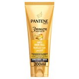 GETIT.QA- Qatar’s Best Online Shopping Website offers PANTENE PRO-V 3 MINUTE MIRACLE ANTI-HAIR FALL CONDITIONER + MASK 200 ML at the lowest price in Qatar. Free Shipping & COD Available!